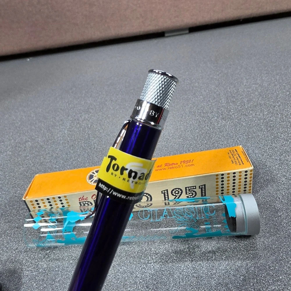 Retro 51 Tornado Rollerball Pen Purple New Classic Original Box